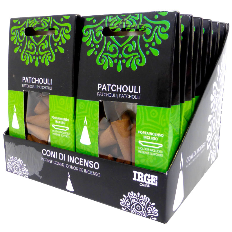 CONO INCENSO 12 PZ PATCHOULI