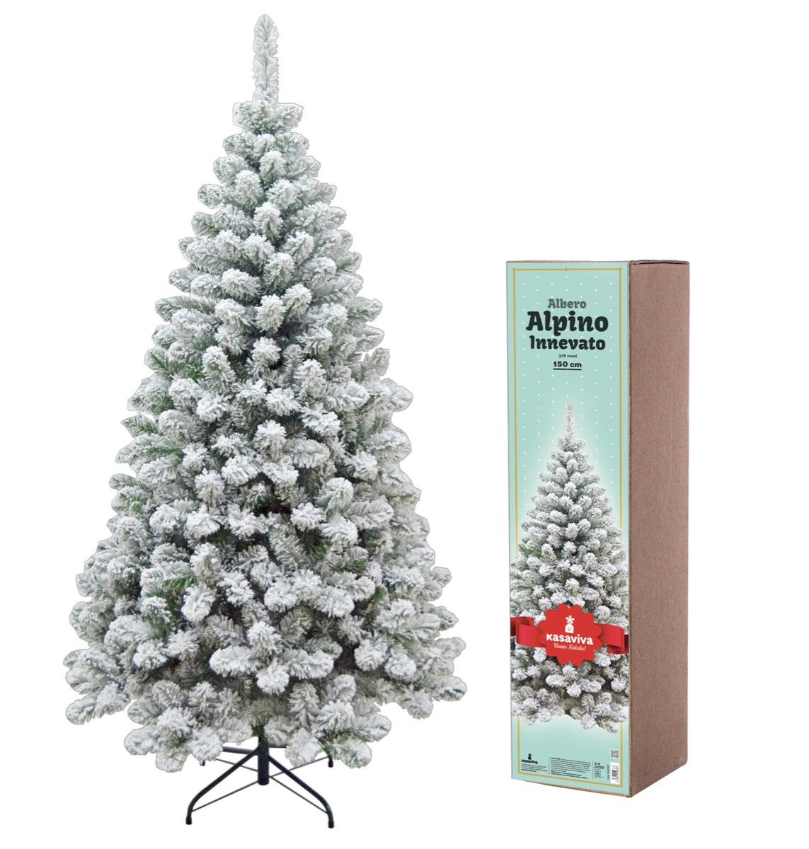 ALBERO ALPINO INNEVATO CM.150 TIPS