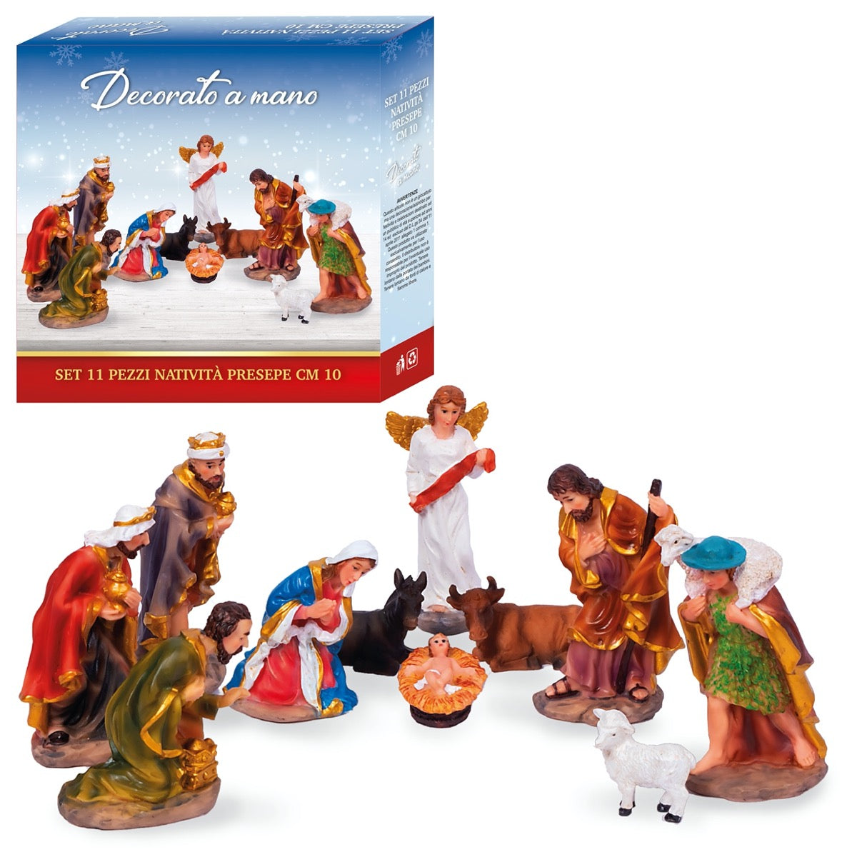 NATIVIT PRESEPE SET 11PZ. CM.10
