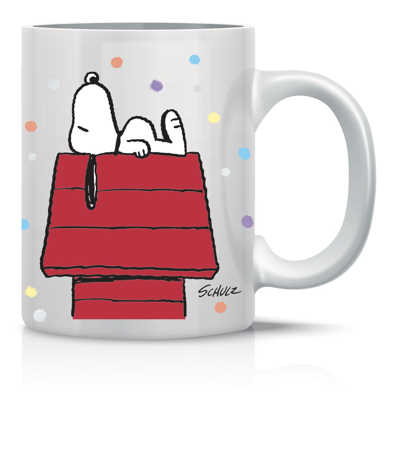 TAZZA RED HOUSE PEANUTS