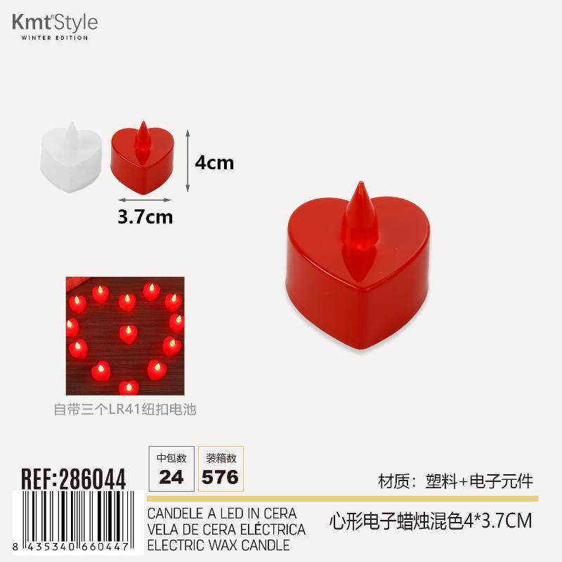 CANDELE A LED IN CERA 4*3.7CM
