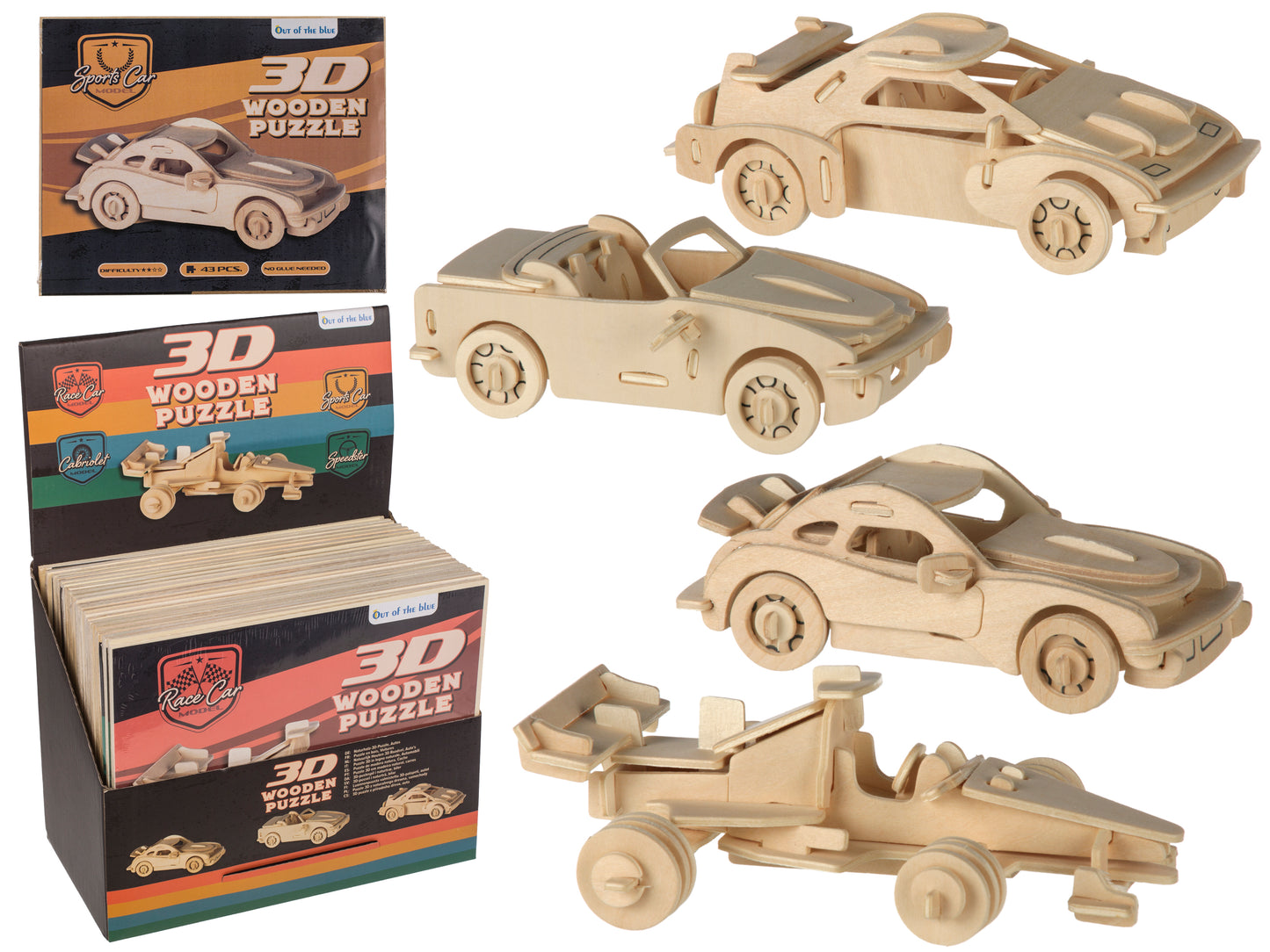 PUZZLE 3D IN LEGNO
