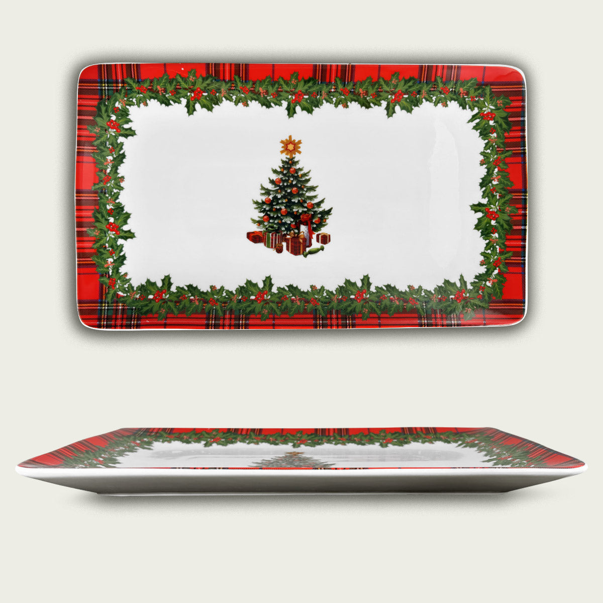 SCOTTISH TREE VASSOIO CM.27X16 58146