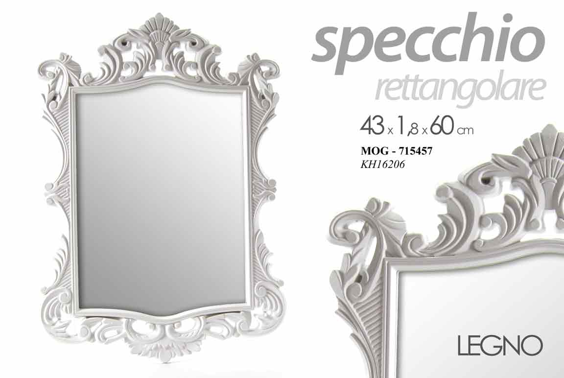 MOG/SPECCHIO RETT. 43*60*1,8CM KH16206