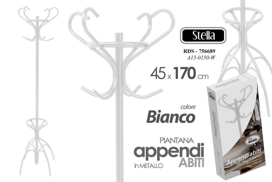 RDS/P.ABITI BIANCO 45*45*170CM A15-0150B