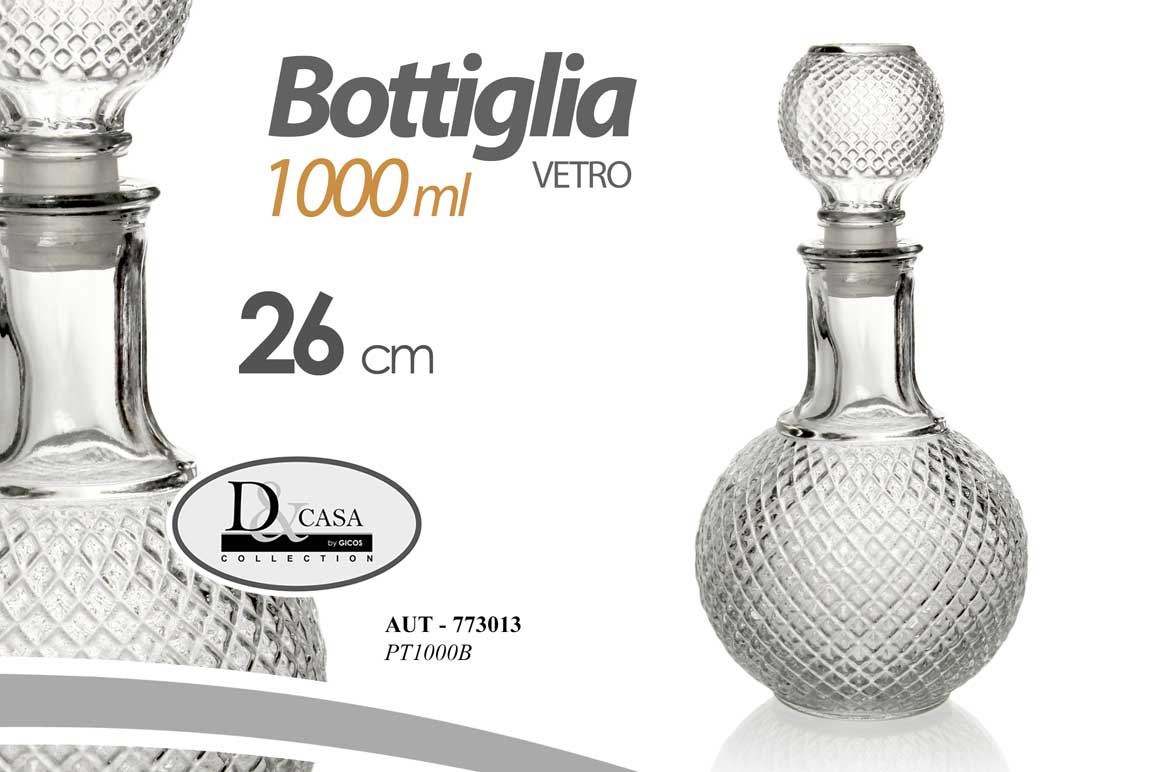 AUT/BOTTIGLIA VET 1LT 13*26 PT1000B