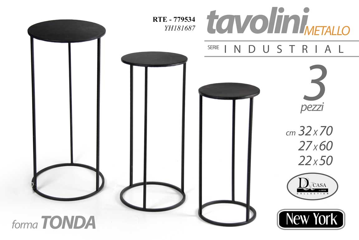 RTE/TRIS TAV TDO NERI 70*60*50 YH181687