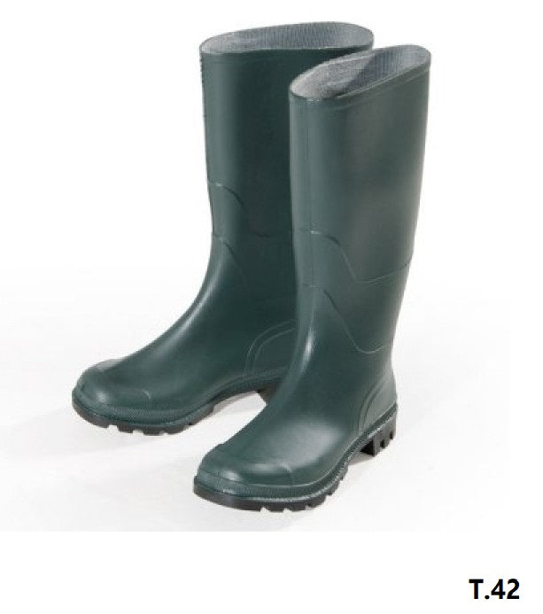 STIVALE PVC GIOCCHIO VERDE.42