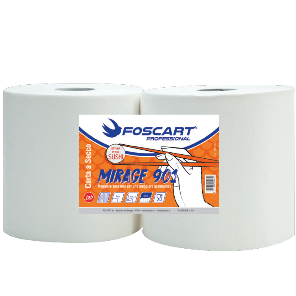 ROTOLI PANNO CARTA TIPO 080SS ''MIRAGE 901''