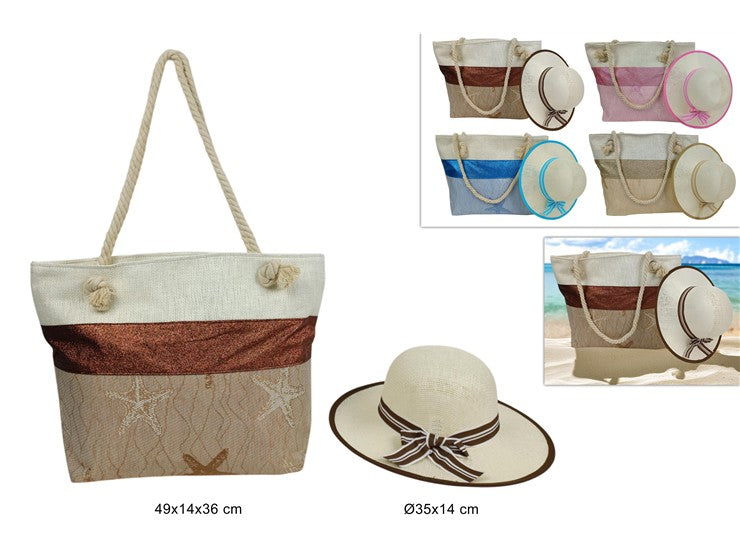 BORSA CON CAPPELLO FANTASIA STELLA MARINA 4COL2024146