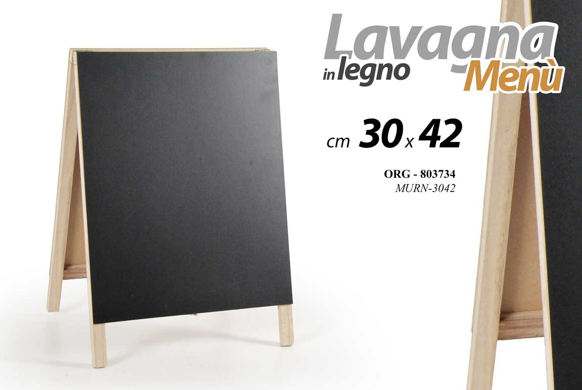 ORG/LAVAGNA NERA 30*42CM MUR-N3042