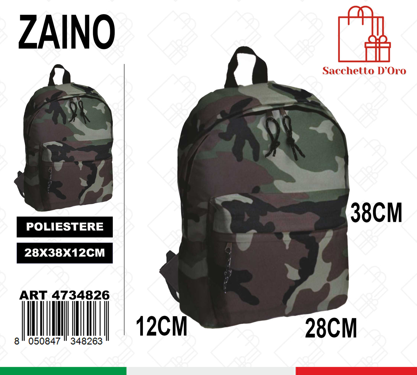 East Zaino CAMOUFLAGE