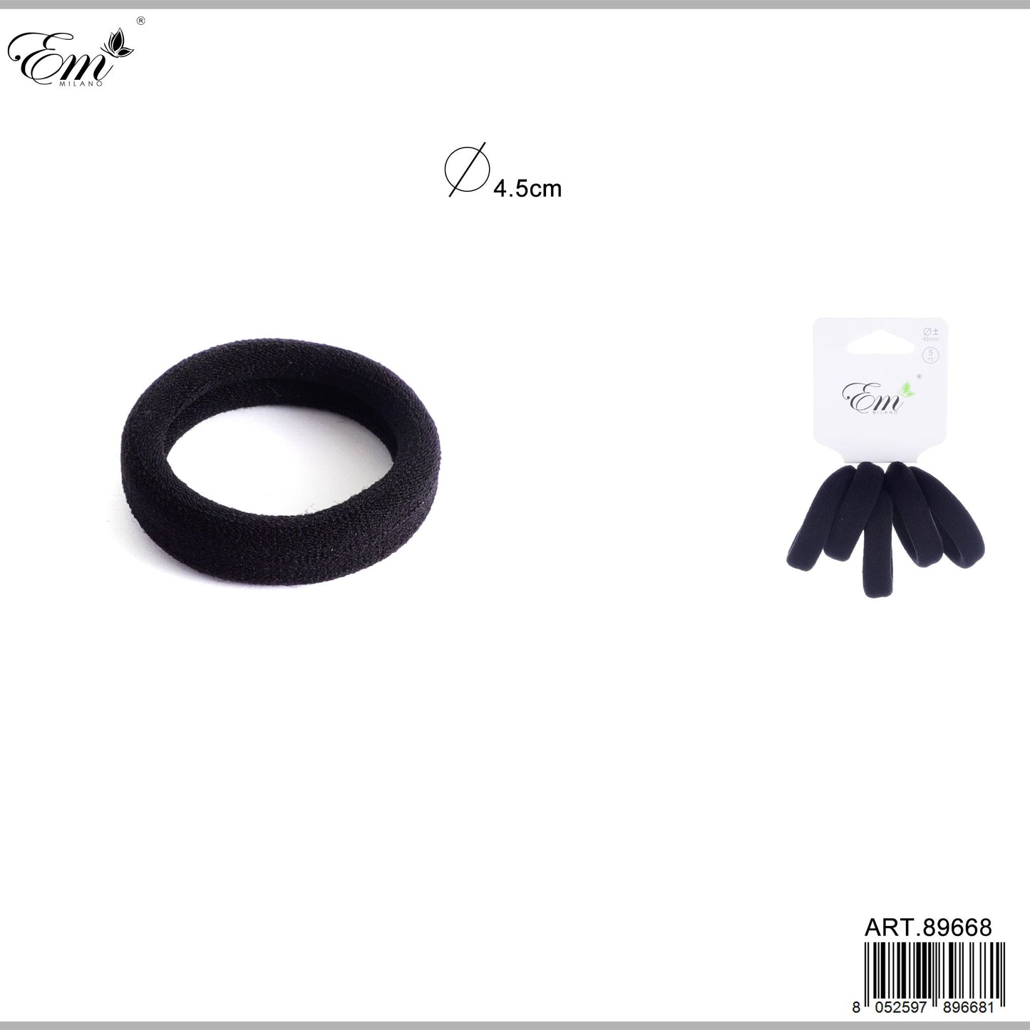 ELASTICO 4.5CM 5PZ N.