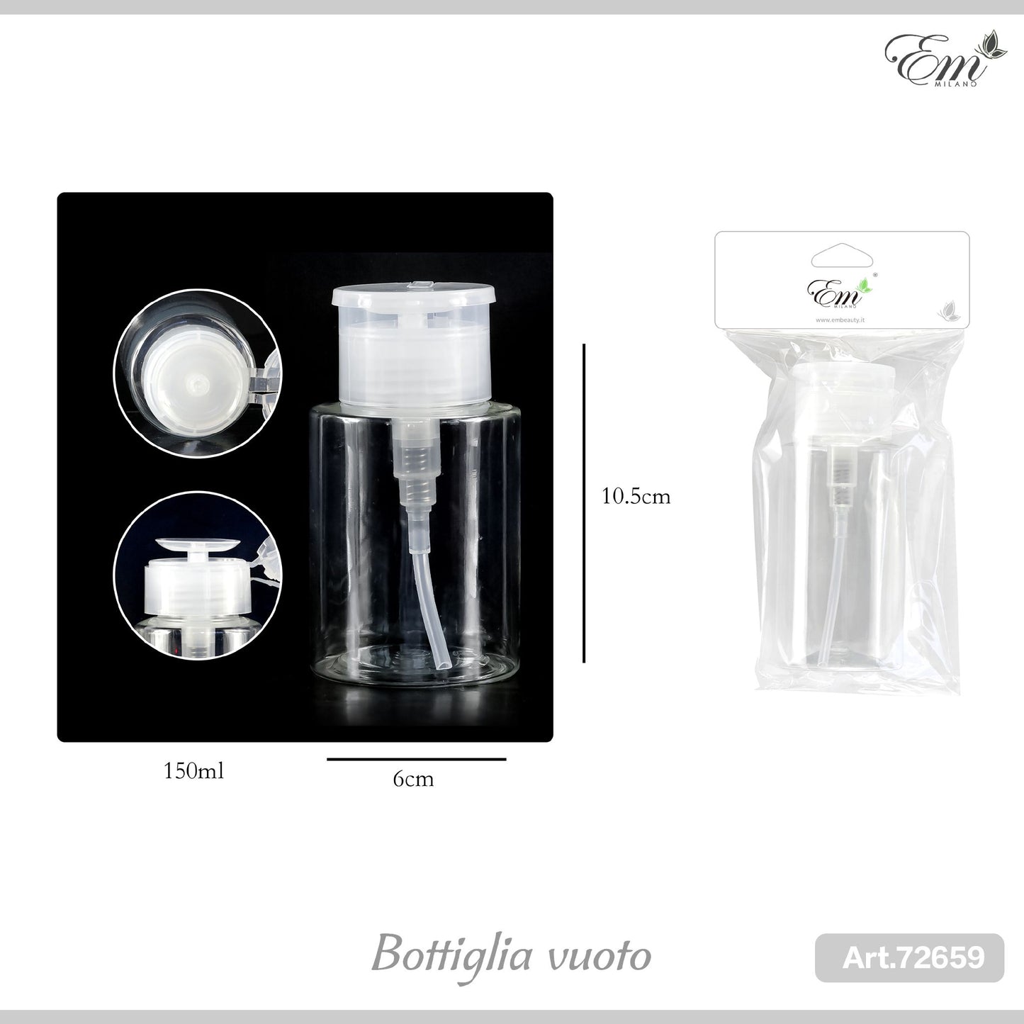 BOTTIGLIA VUOTA 150ML