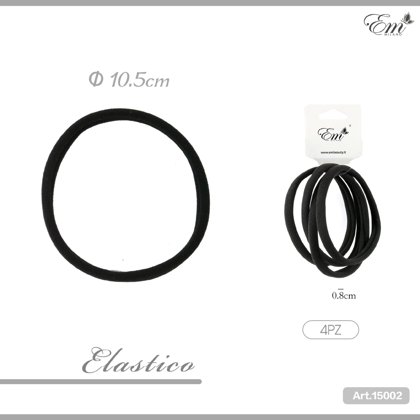 ELASTICO 10.5CM 4PZ