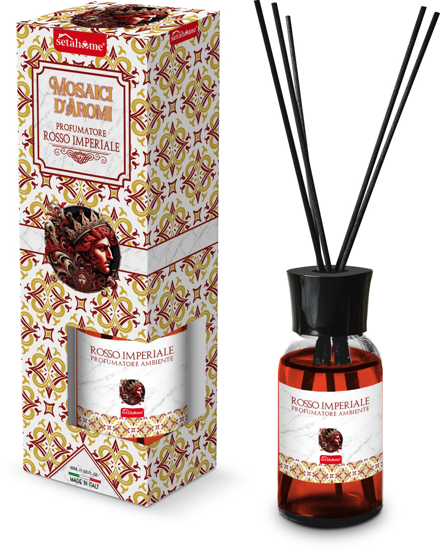 DIFFUSORE AMB. 125ML - ROSSO IMPERIALE