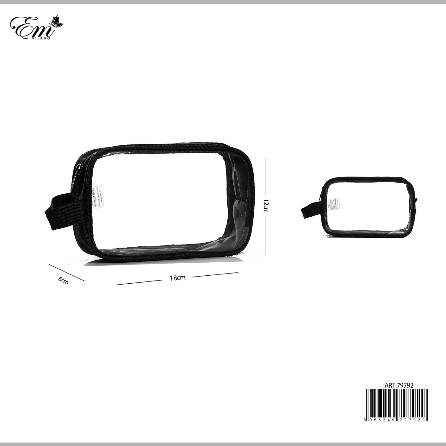PORTATUTTO PVC 18*11CM