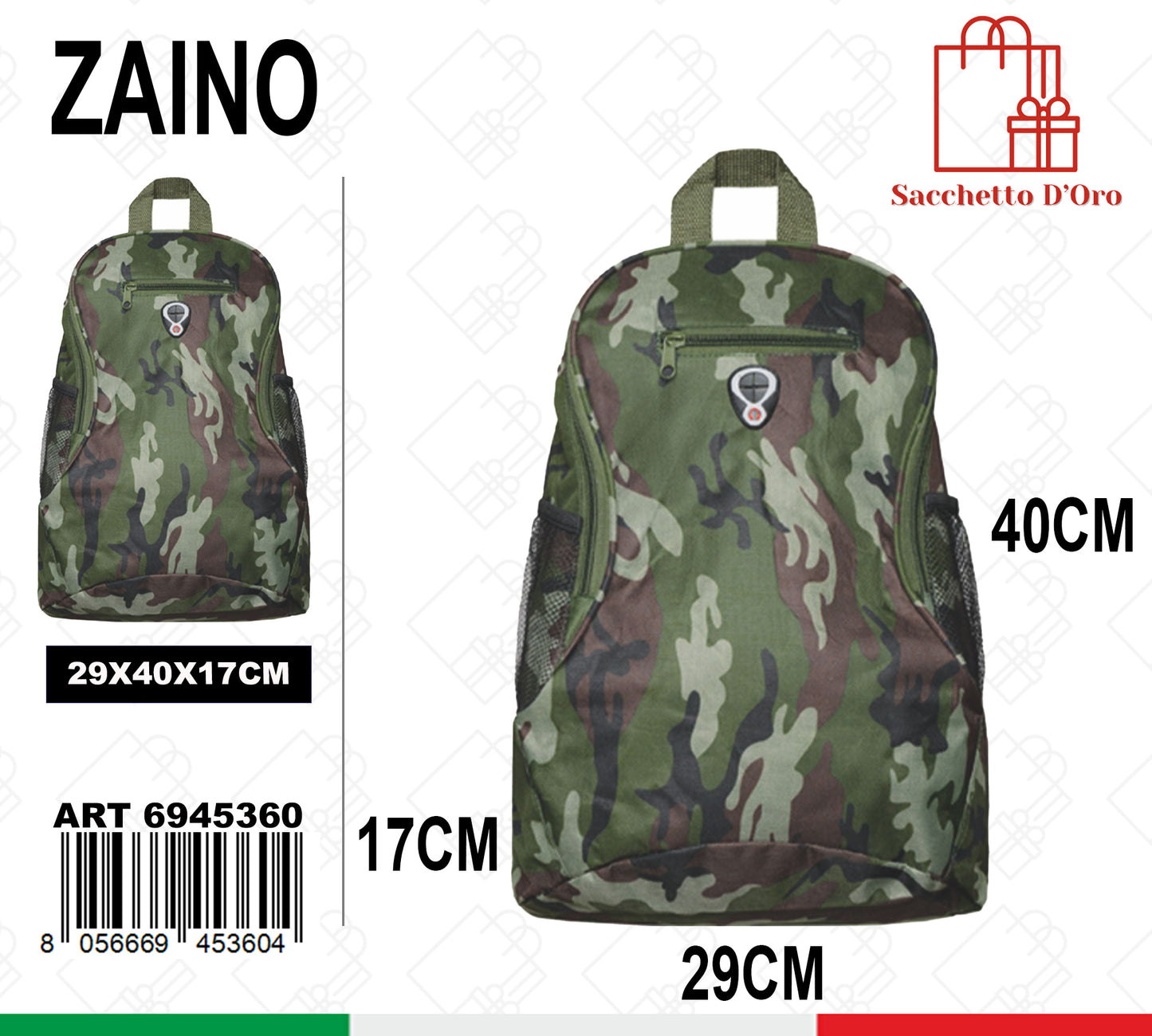 Parbat Zaino CAMOUFLAGE