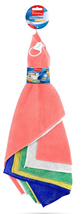 PANNO MULTIUSO MICROFIBRA 30X30 4PZ COL