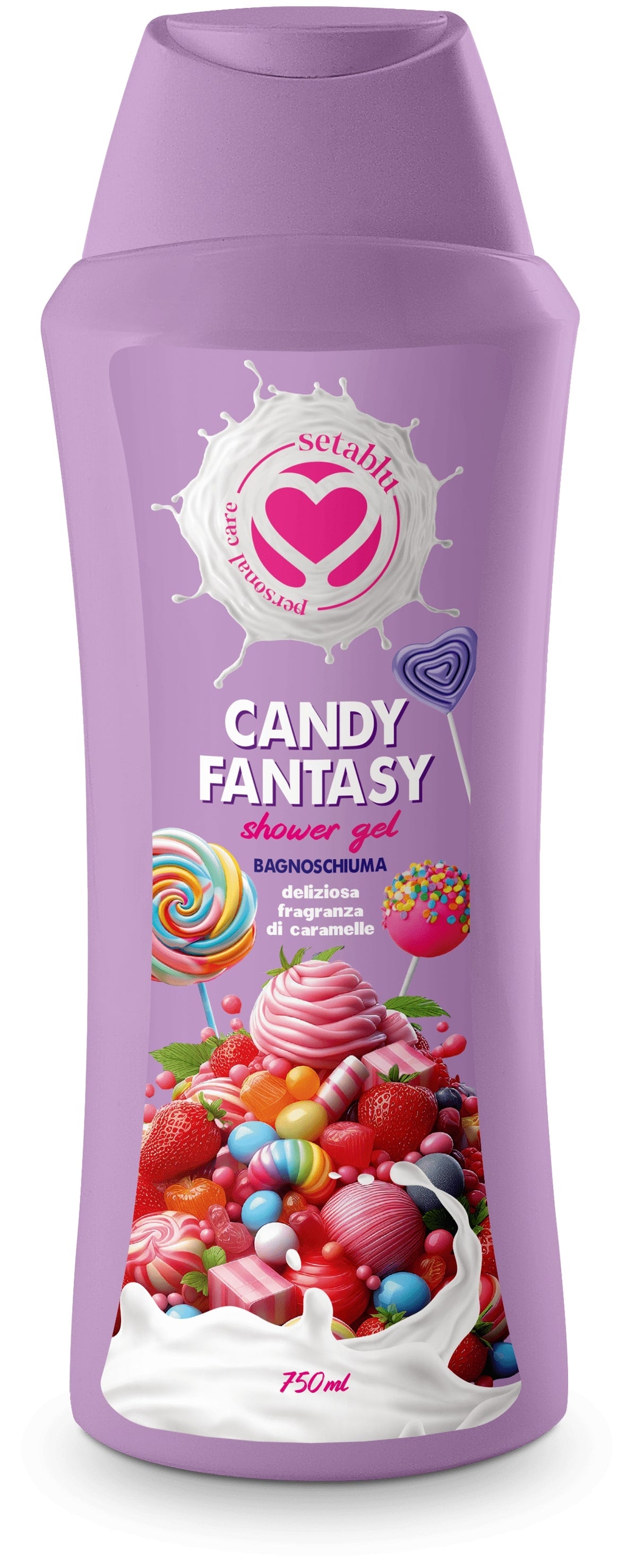 BAGNOSCHIUMA 750ML CANDY FANTASY