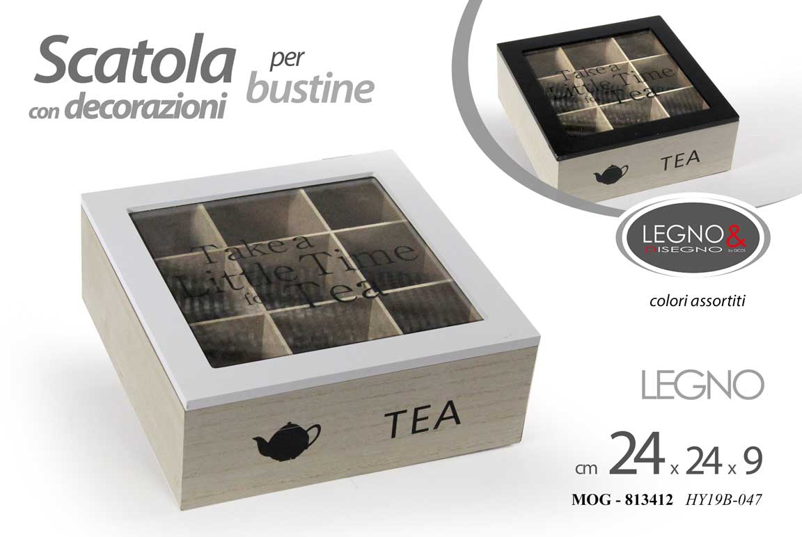 MOG/SCATOLA THE ASS 24*24*9CM HY19B047