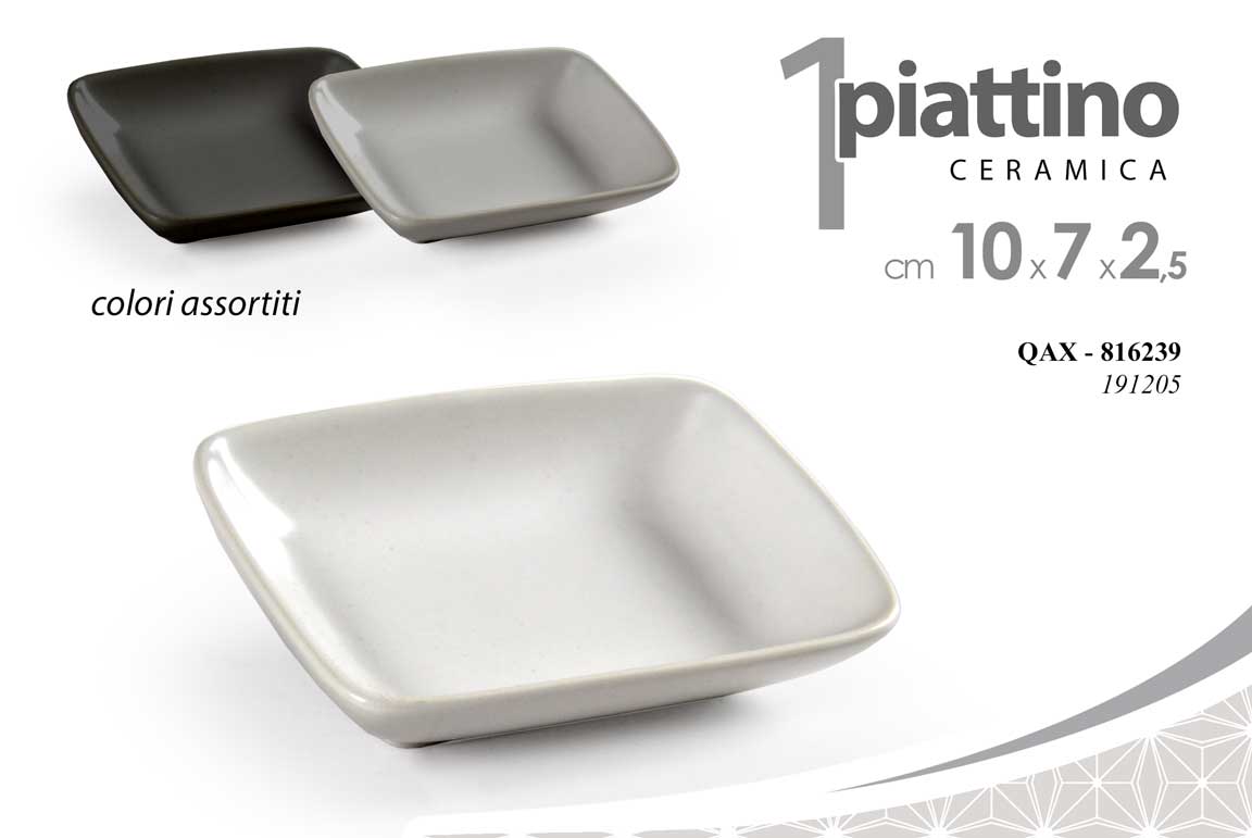 QAX/PIATTINO RET.AS 10,5*7,5*2,5 191205