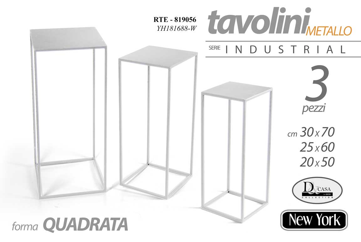 RTE/TRIS TAV QDO BCO 70*60*50 YH181688/W