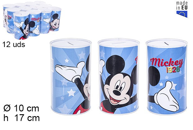 SALVADANAIO IN METALLO MICKEY 10X17 CM