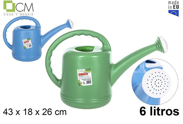 ANNAFFIATOIO IN PLASTICA COLORI ASSORTITI DA 6 L. (ECO)