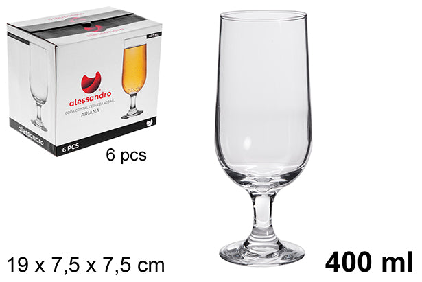 BICCHIERE DA BIRRA ARIANA 400 ML
