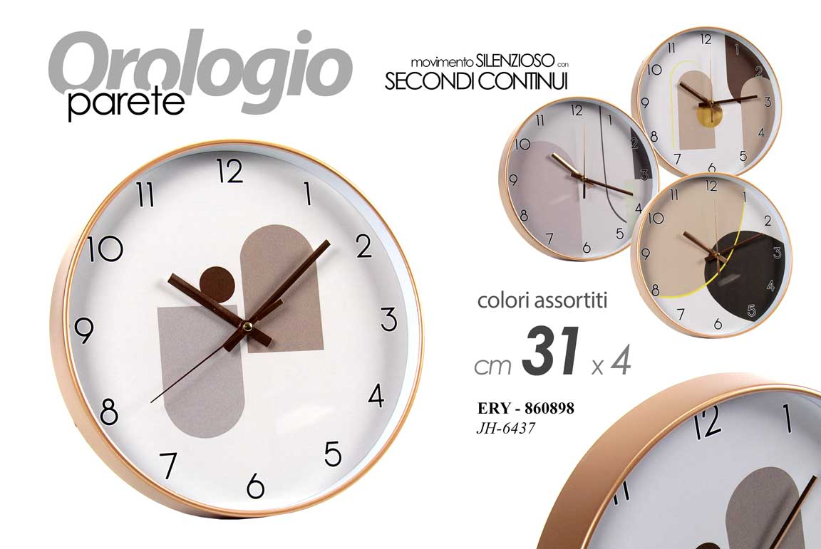 ERY/OROLOGIO AS. 31*31*4,3CM JH6437