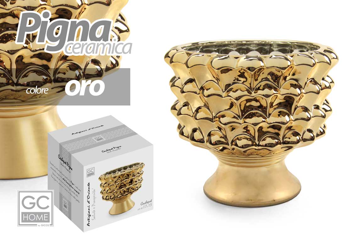 CRE/VASO PIG.C.ORO 10*9 DLP23G15I-4