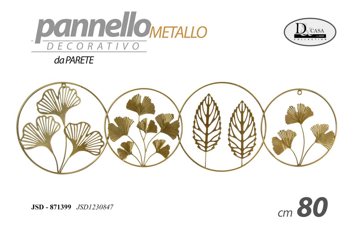 JSD/QUADRO METAL FIORI 80CM JSD1230847