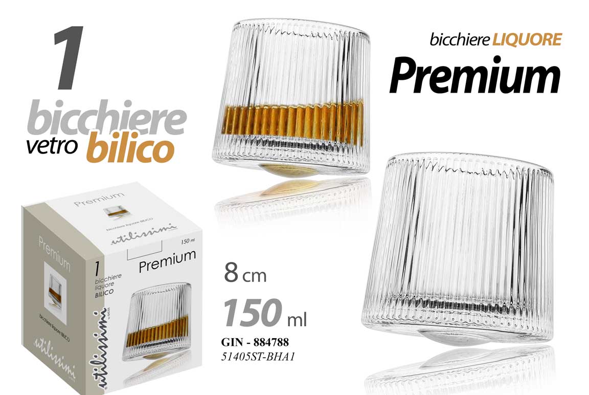 GIN/BICCH.LIQ.VET 150ML 8CM 51405ST/BHA1
