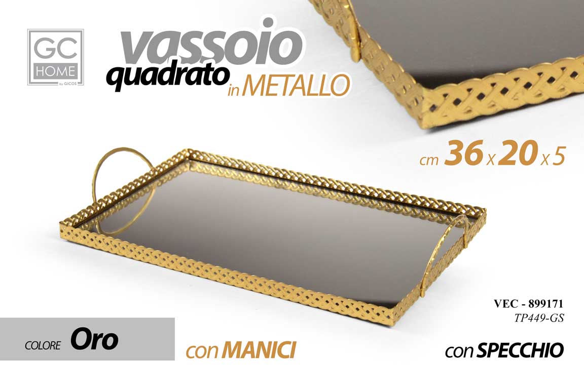 VEC/VASS RETT SP C/ORO 36*20*5 TP449G-S