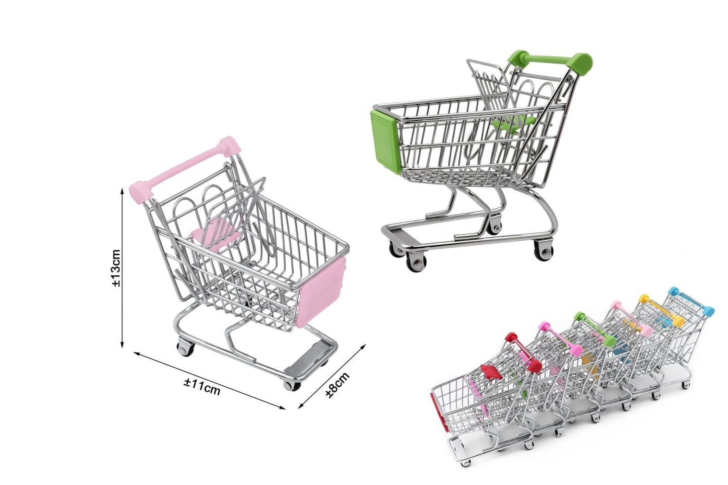 CARRELLO MINIATURE DA TAVOLO 11*8*13CM
