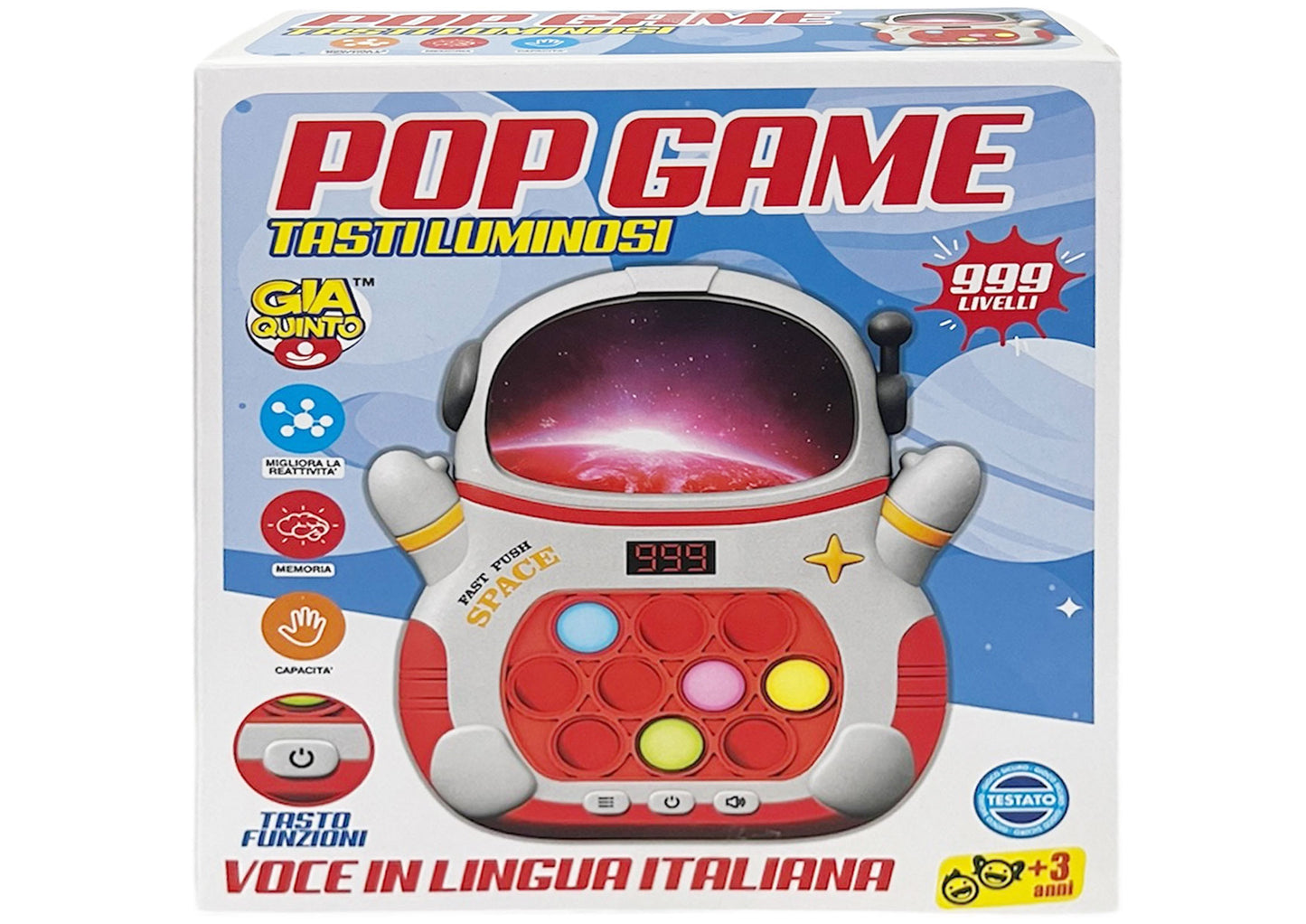 GIOCO POPGAME LCD SPACE GVC-9983 CT40