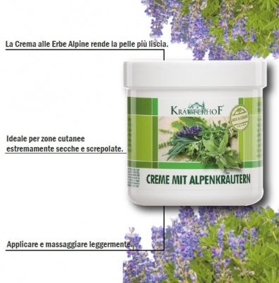 CREMA ALLE ERBE ALPINE 250 ml.