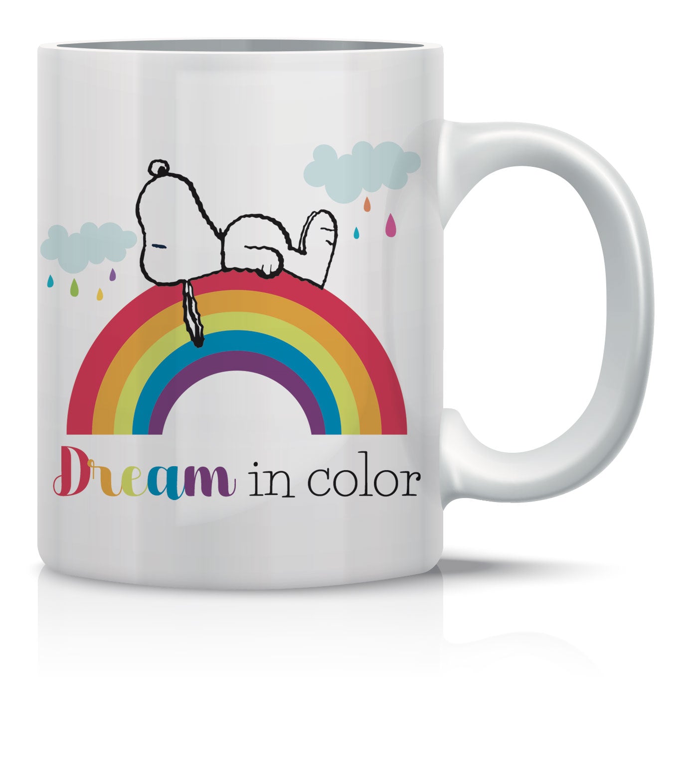 TAZZA SNOOPY DREAM IN COLOR