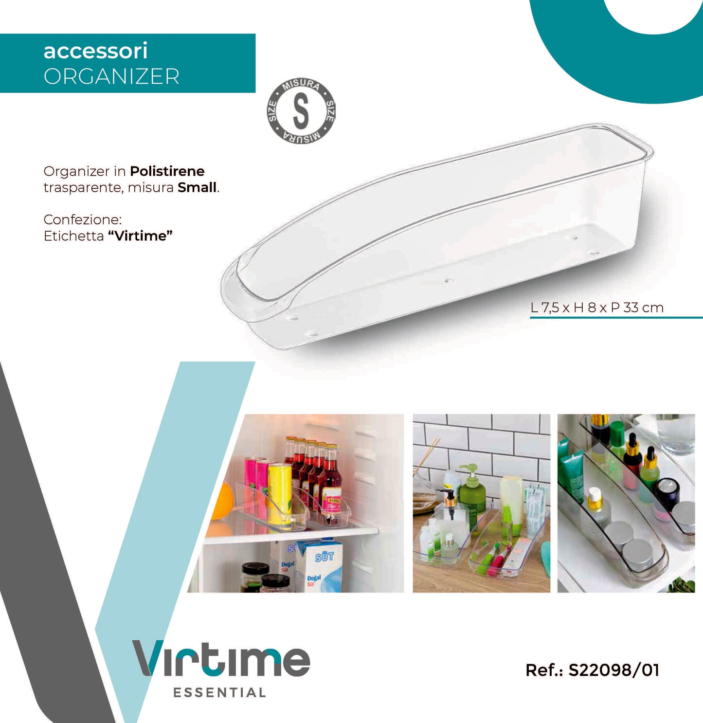 ORG-46 ORGANIZER S FRIGO PS 7.3X33X8 CM