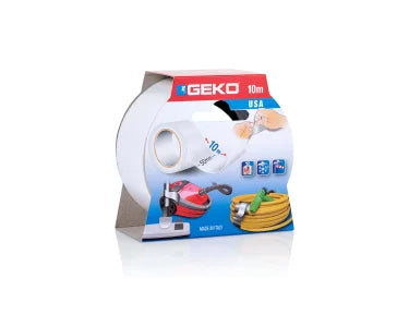 NASTRO TELATO MM 50 X 10 Y BIANCO CON ETICHETTA LATERALE