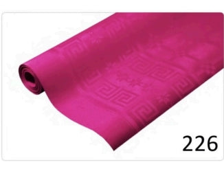 TOVAGLIE IN ROTOLO DAMASCATE M.7X1.2 FUCSIA226 REF.005