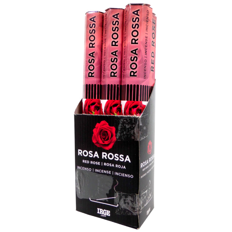 CIN INCENSO ROSA ROSSA 20 STICK