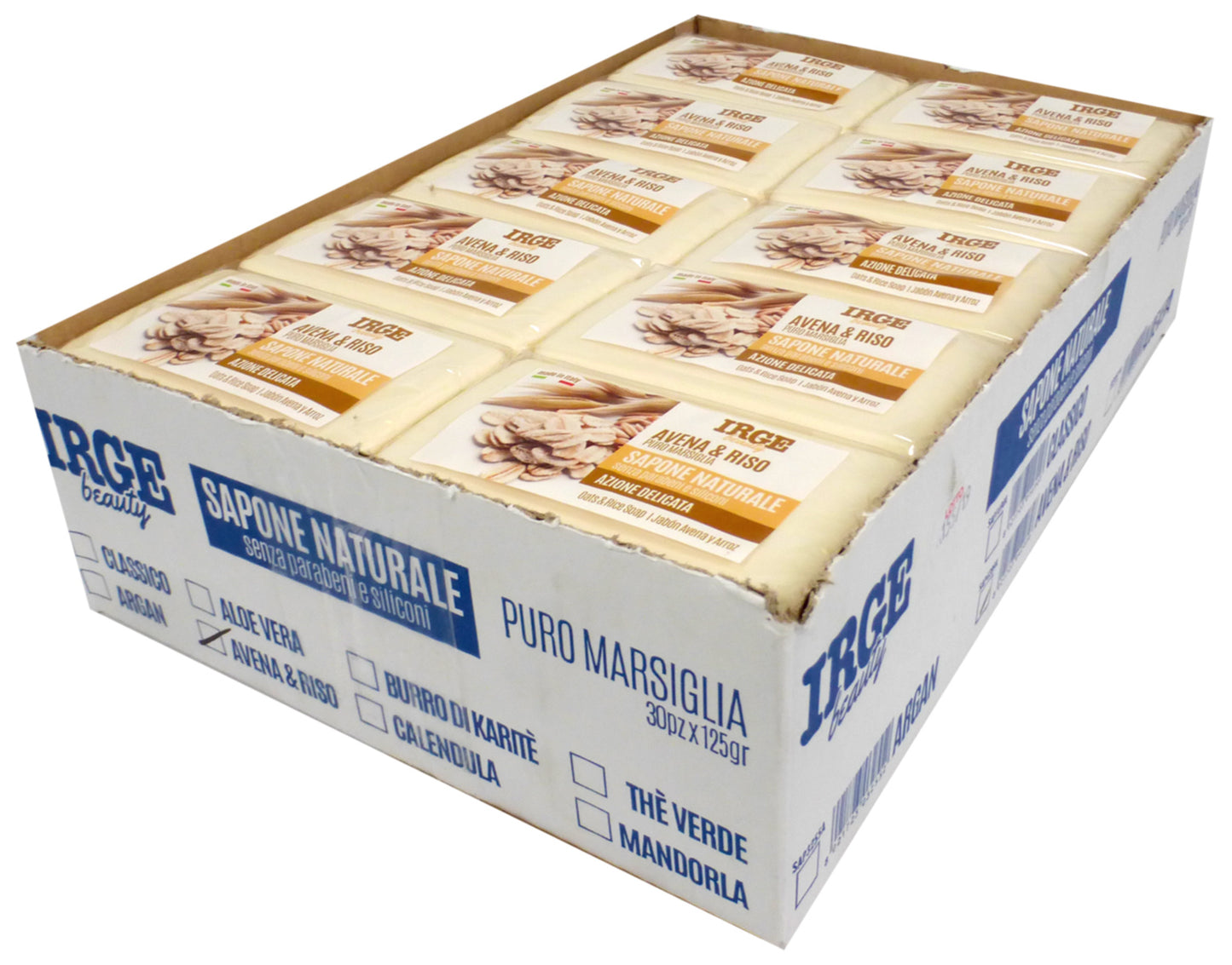 IGA SAPONETTE MARSIGLIA AVENA/RISO 125GR