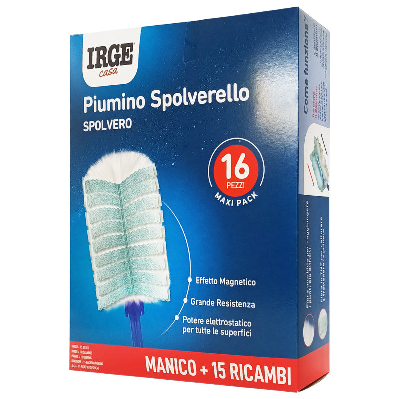 ADT SPOLVERELLO PIUMINO 15PZ   MANICHET