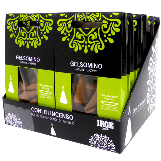 CONO INCENSO 12 PZ GELSOMINO
