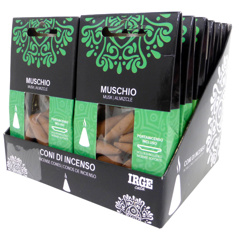 CONO INCENSO 12 PZ MUSCHIO