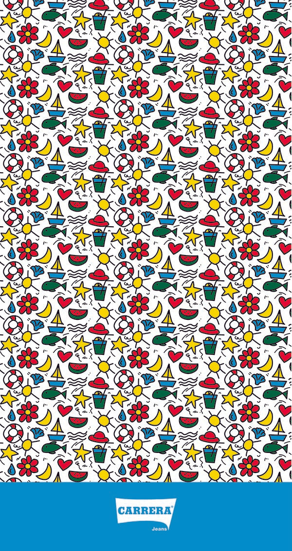 DMA TELO MARE MICROFIBRA FUNNY 85X160