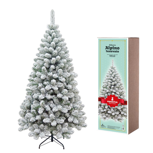 ALBERO ALPINO INNEVATO CM.240 TIPS