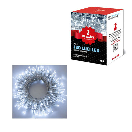 FILO TRASP.LED 180 GHIACCIO